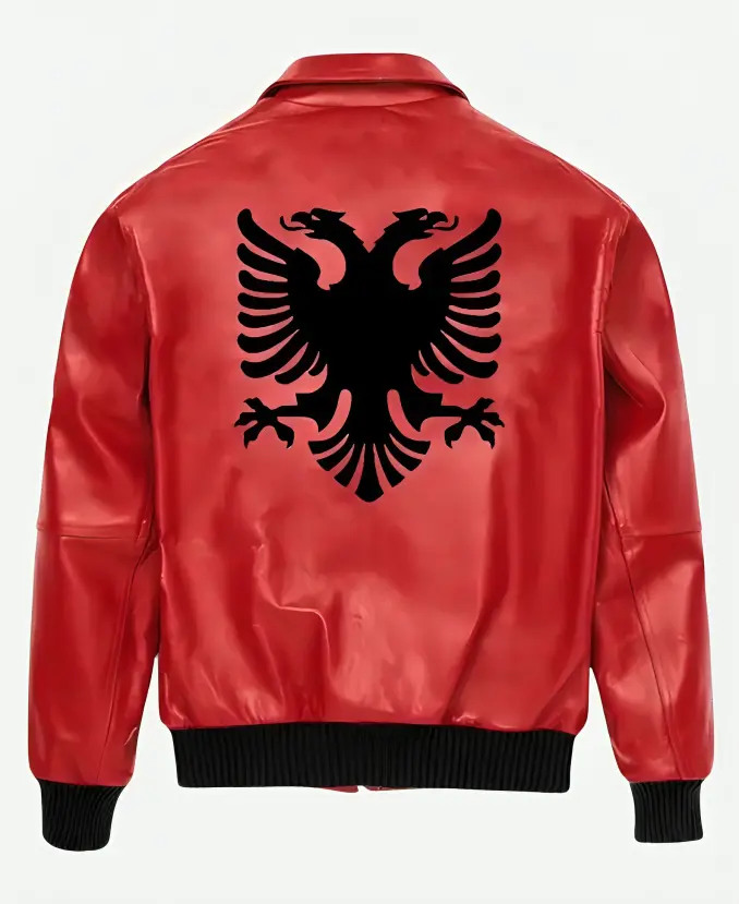 Drake Albanian Polar Opposites Leather Jacket