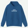 Hate Survivor Hoodie Blue