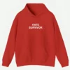 Hate Survivor Hoodie Red