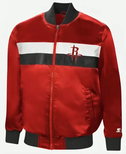 Houston Rockets Ambassador Red Jacket Front