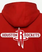 Houston Rockets NBA Varsity Jacket Back Closer