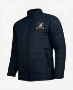 Jason Sudeikis Ted Lasso Puffer Jacket Side