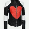 Kylie Minogue Red Heart Jacket Side For Valentine Day