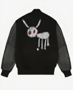 OVO For All The Dogs Drake Varsity Jacket Back