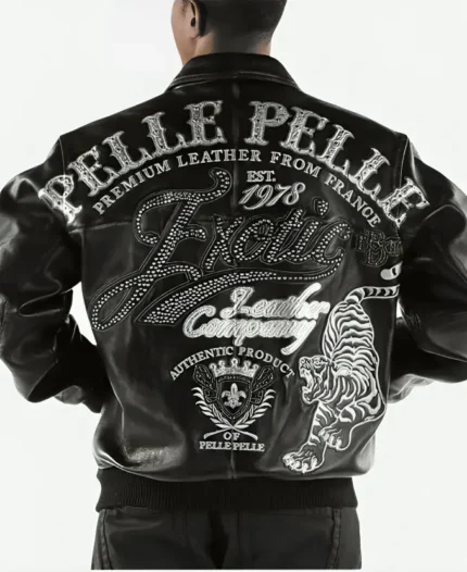 Pelle Pelle 1978 Exotic Black Jacket