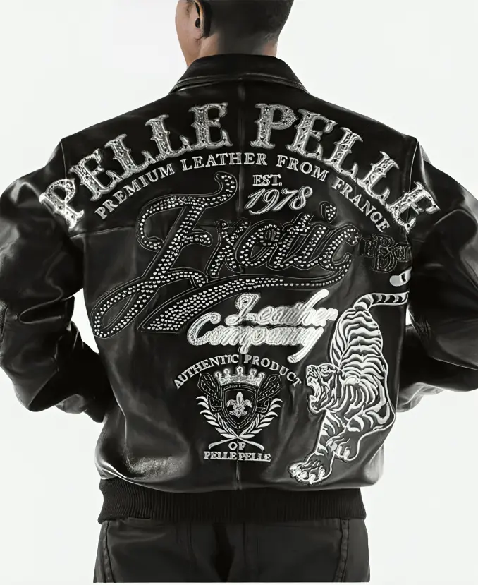 Pelle Pelle 1978 Exotic Black Jacket