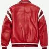 Pelle Pelle Red Encrusted Varsity Jacket Back