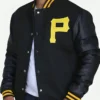 Pittsburgh Pirates Letterman Jacket Side