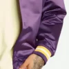 Snoop Dogg Los Angeles Lakers Purple Jacket Sleeves