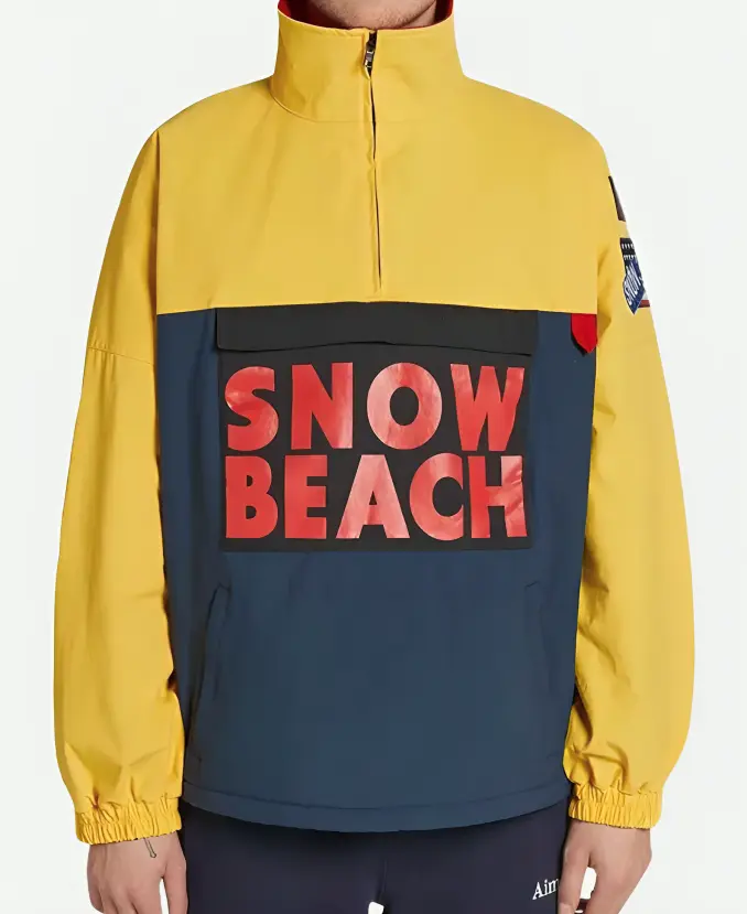 Snow Beach Cotton Biker Jacket