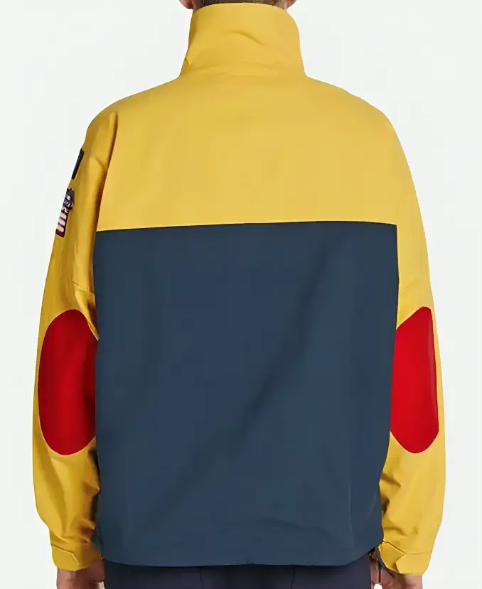 Snow Beach Cotton Jacket Back 1