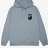 Stussy 8 Ball Grey Hoodie 2