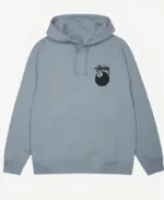 Stussy 8 Ball Grey Hoodie 2