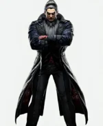 Tekken 8 Kazuya Mishima Purple Leather Coat