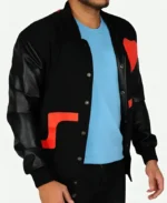 Chris Brown Valentines Bomber Jacket Other Side