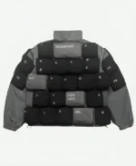 Christine Quinn Keyboard Puffer Jacket Back