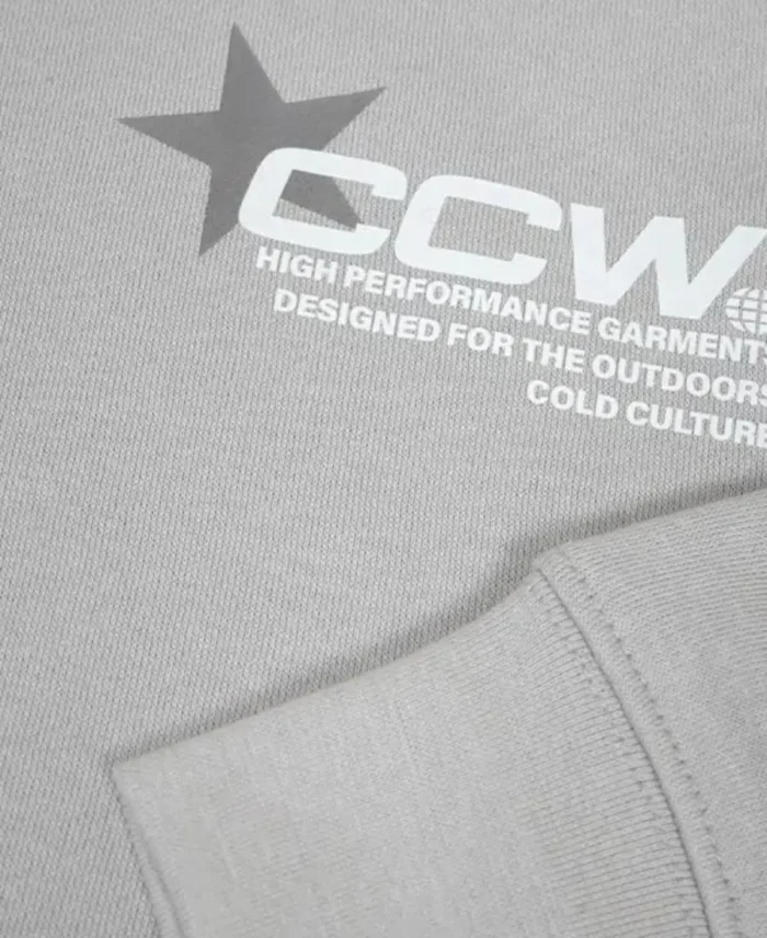 Cold Culture Astro Grey Hoodie Logo