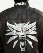 Cyberpunk 2077 Samurai Wolf School Jacket Back Closeup