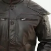 Cyberpunk 2077 Samurai Wolf School Jacket Front Closeup