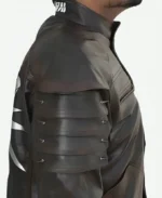 Cyberpunk 2077 Samurai Wolf School Jacket Shoulder Closeup