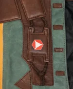 Cyberpunk Edgerunners 6th Street Gang Jacket Detailing