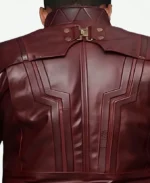 Guardians of Galaxy 2 Star Lord Chris Pratt Coat Back Closeup