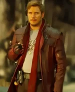 Guardians of Galaxy 2 Star Lord Chris Pratt Coat Real Image