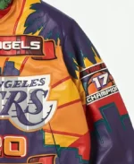 Los Angele Lakers 2020 Champion Jacket Shoulder