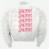 Nicki Minaj Pink Friday 2 Ma-1 Jacket Back