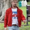 The Fall Guy Ryan Gosling Red Jacket Real Image 3