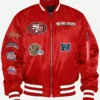 San Francisco 49ers MA-1 Red Jacket