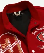 San Francisco 49ers OVO Varsity Jacket 2