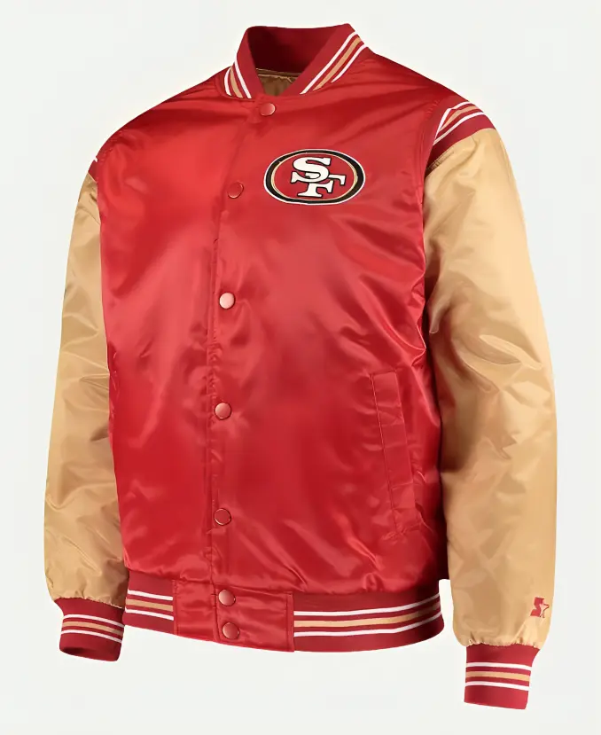 San Francisco 49ers Enforcer Satin Jacket