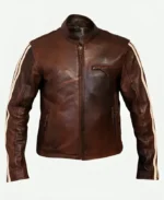 Tivoli Retro Brown Cruiser Removable Armour Jacket