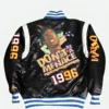 Dont Be a Menace Black Varsity Jacket Back