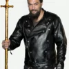 Jason Momoa Aquaman Leather Jacket Real