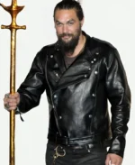 Jason Momoa Aquaman Leather Jacket Real