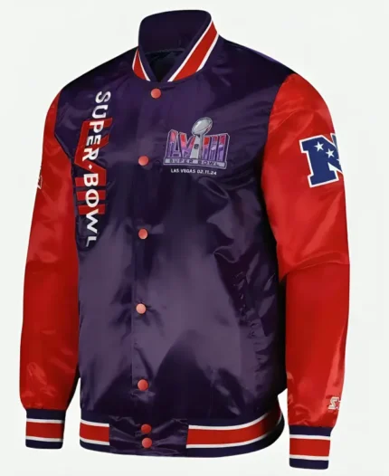 Las Vegas Super Bowl LVIII Purple Jacket