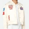 Super Bowl LVIII Varsity Jacket Side