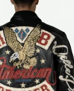 Pelle Pelle American Bruiser Leather Jacket Closeup