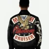 American Bruiser Leather Jacket Back