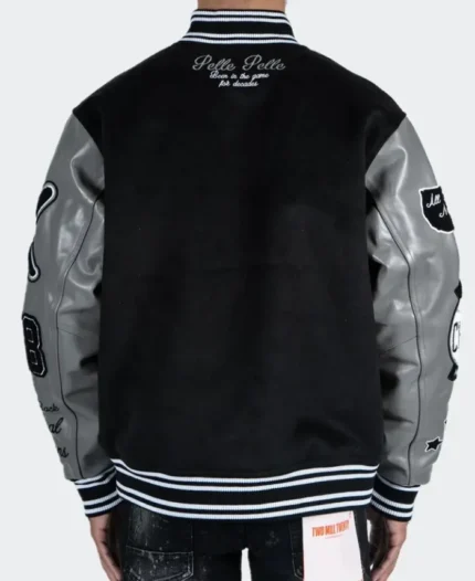 Pelle Pelle World Famous Varsity Jacket Back