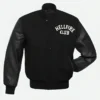 Hellfire Club Black Letterman Jacket Front