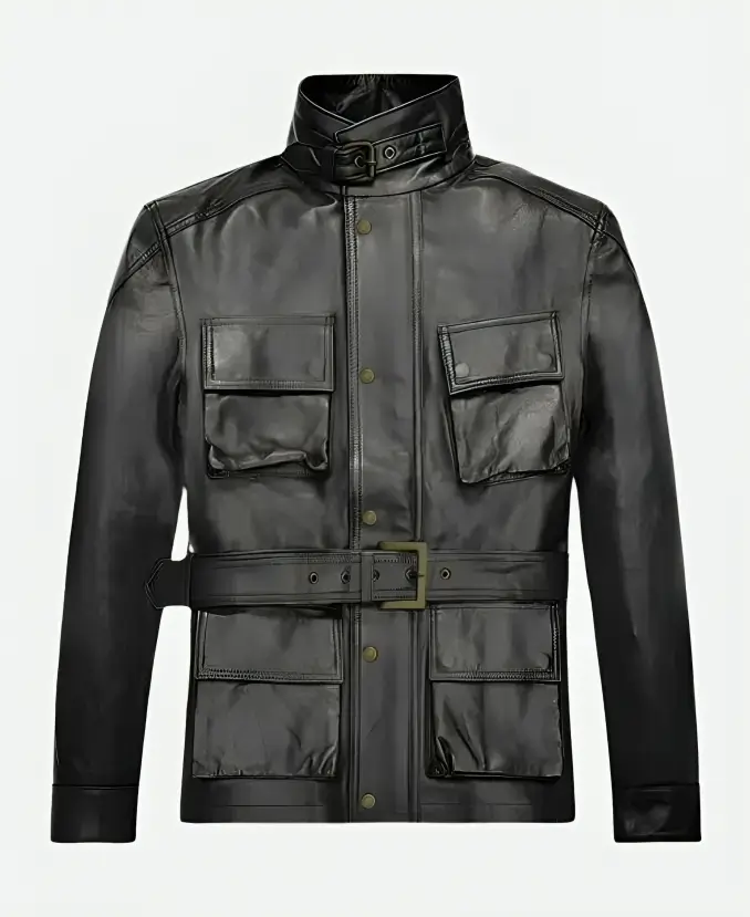 Bane Black Leather Jacket