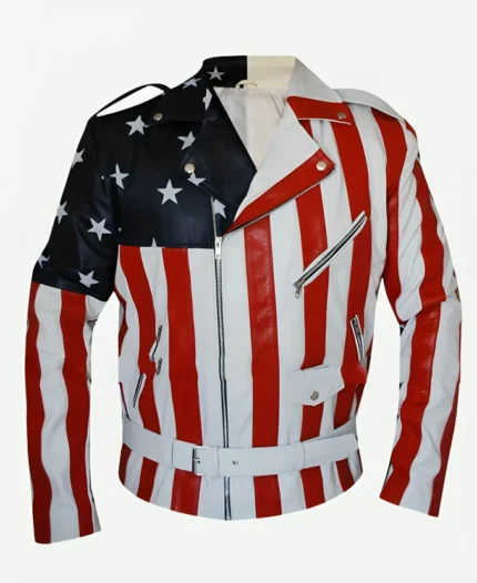 Vanilla Ice American Flag Jacket