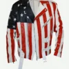 Vanilla Ice American Flag Jacket Front