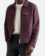 Joe Burrow Purple Jacket