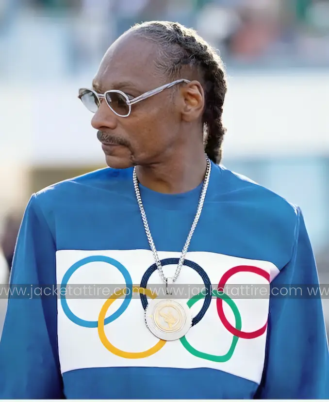 Snoop Dogg Olympic 2024 Trials Blue Tracksuit