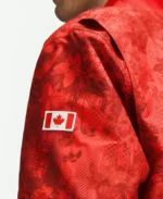 Team Canada Olympic Red Bomber Jacket