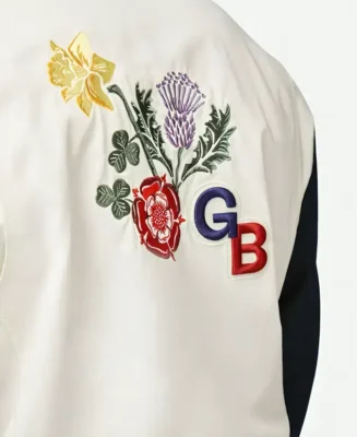 Team GB Olympics 2024 Ceremony Bomber Jacket